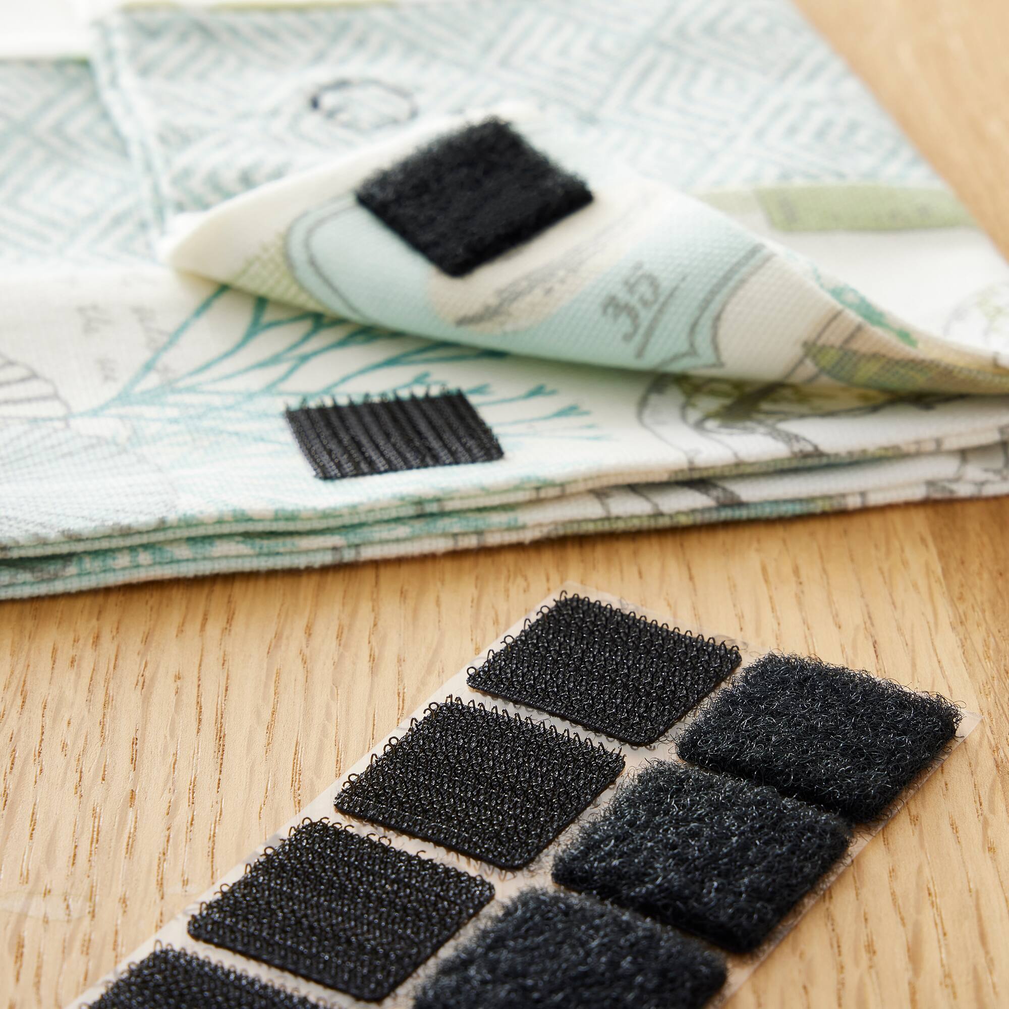12 Packs: 12 ct. (144 total) VELCRO® Brand Sticky Back Black Squares